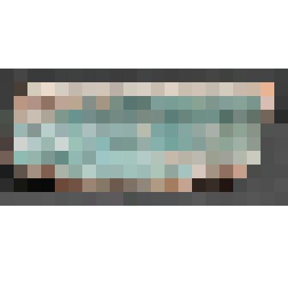 Изразец облицовочный рельефный полихромный. Фрагмент края