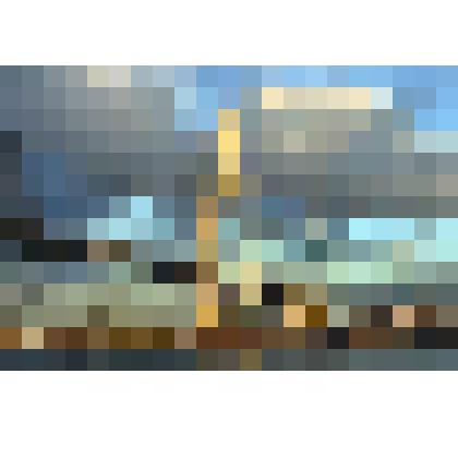 Ф/цв. Первая мостовая очередь ч/з р.Нева (вид сбоку). Объект "ЗМК". 2000-е