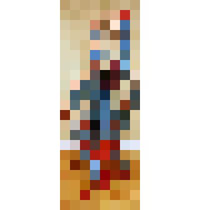 Самопрялка-стояк (вертикальная) с красно-голубым красочным покрытием