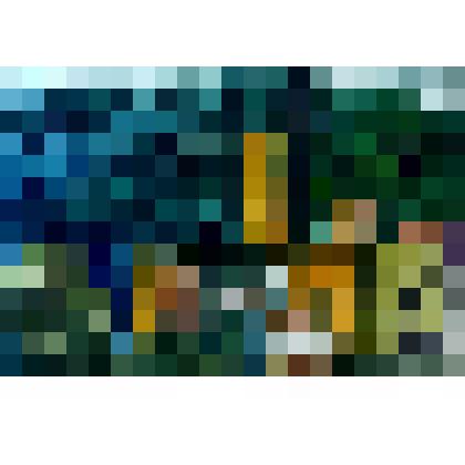 Этюд "Шахтерский пейзаж"