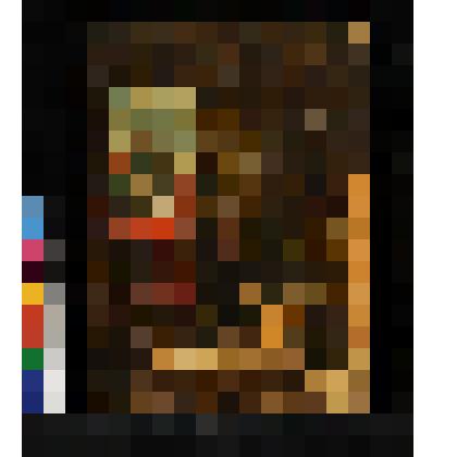 Коронование Богоматери. Икона