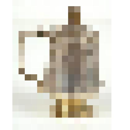 Кружка с откидной крышкой в "русском стиле"