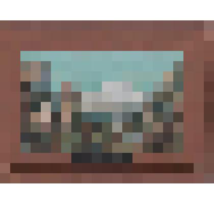 Эскиз декорации к постановке оперы "Демон"