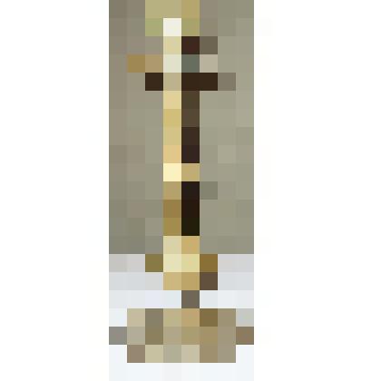 Подсвечник медный