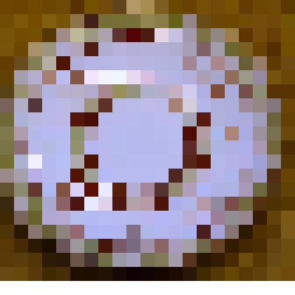 Блюдце фарфоровое с орнаментальным узором