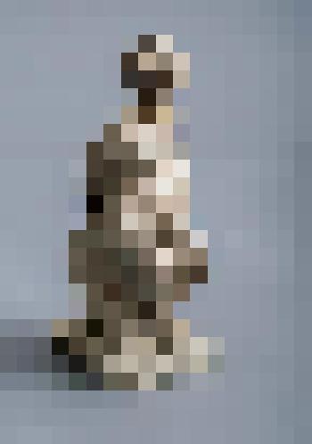 Ню (сидящая с наклоном влево)